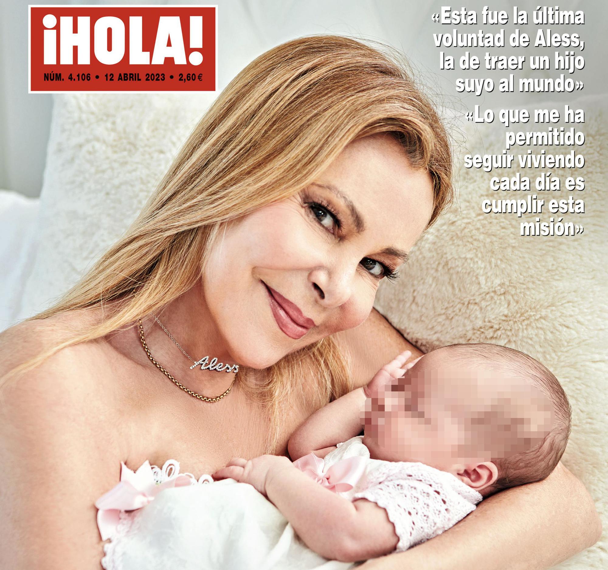 Gestación Subrogada Ana Obregón portada pixelada