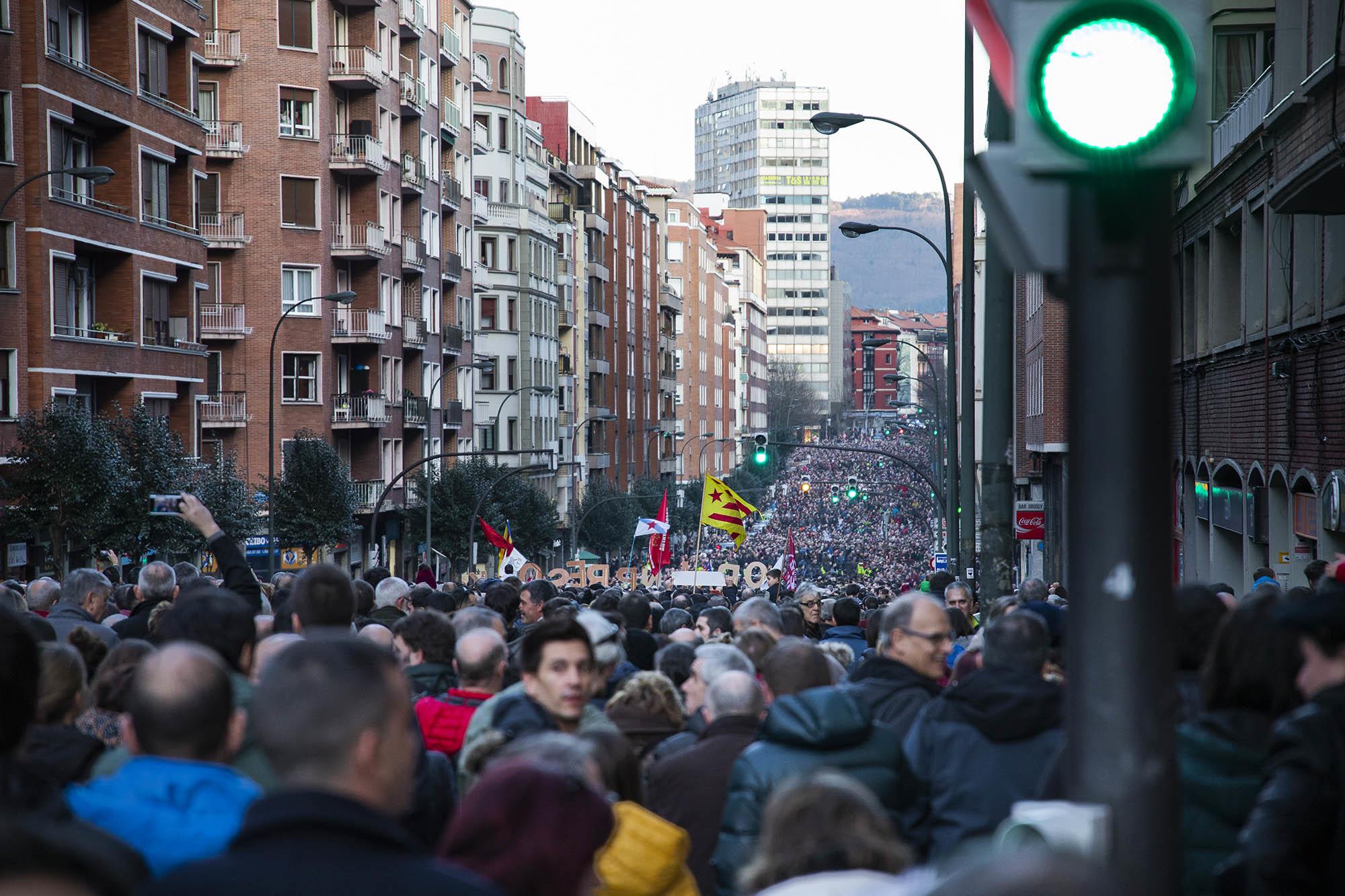 Movimiento contra la dispersión de presos de ETA. - 10