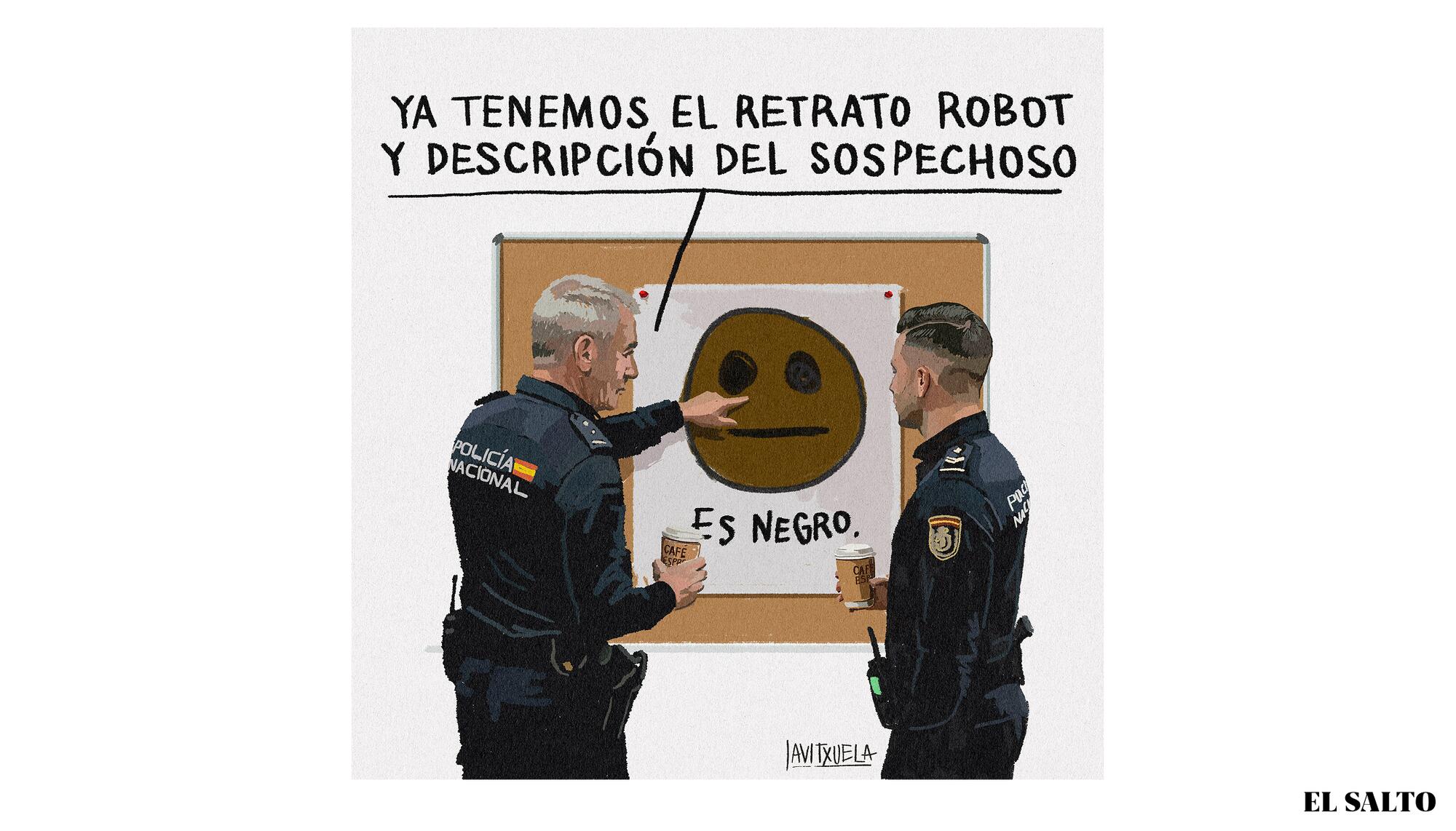 Retrato robot, por javitxuela