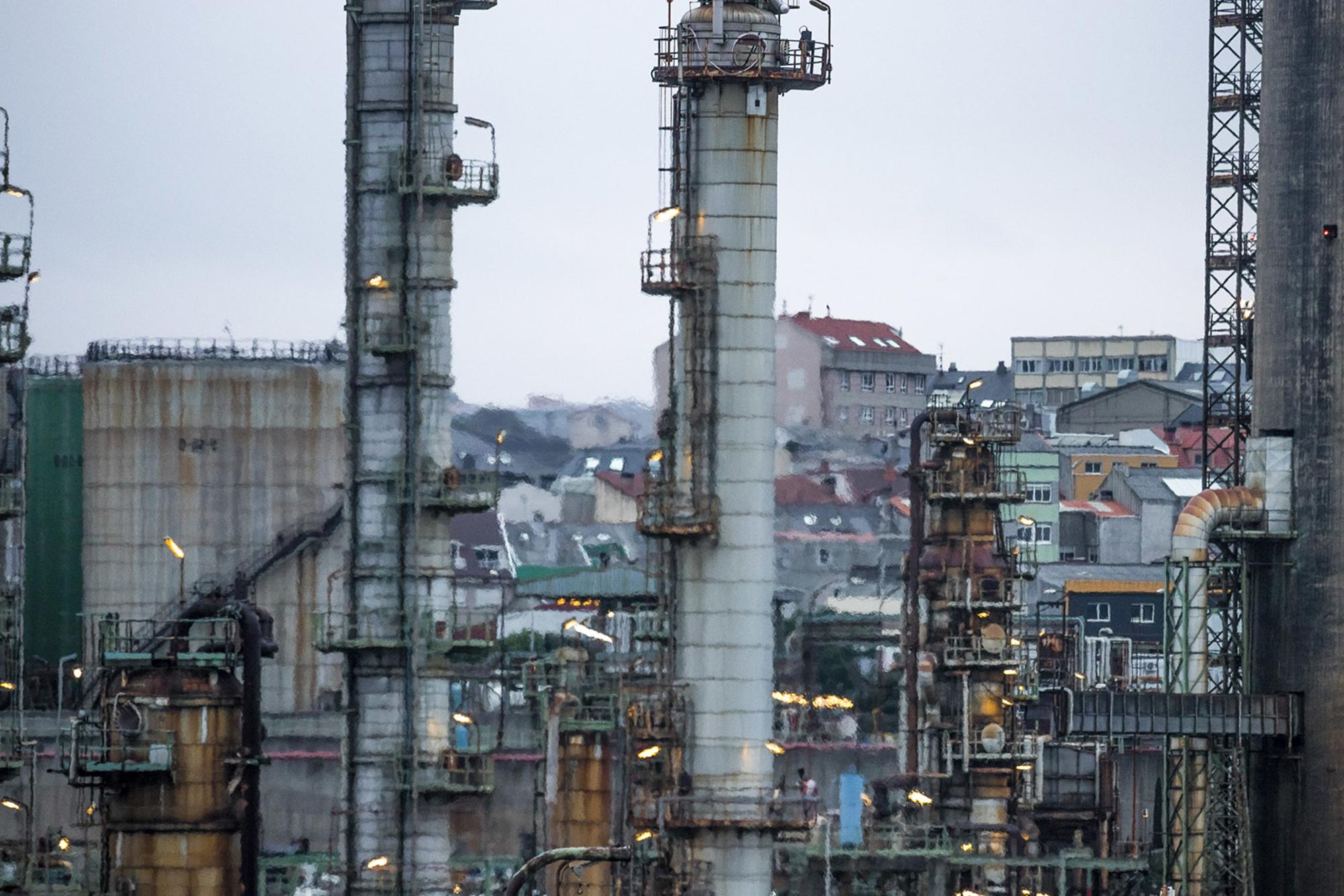 Refinería en A Coruña