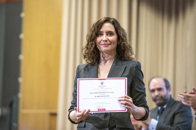 Infringir la ley electoral le cuesta 960 euros a Ayuso - El Salto - Madrid