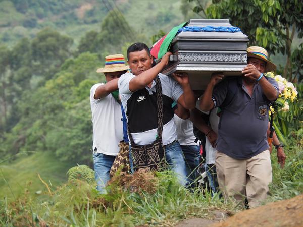 Colombia asesinatos indígenas