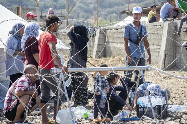 Campamento de Moria incendiado - 7