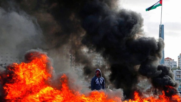 Protesta en Ramallah