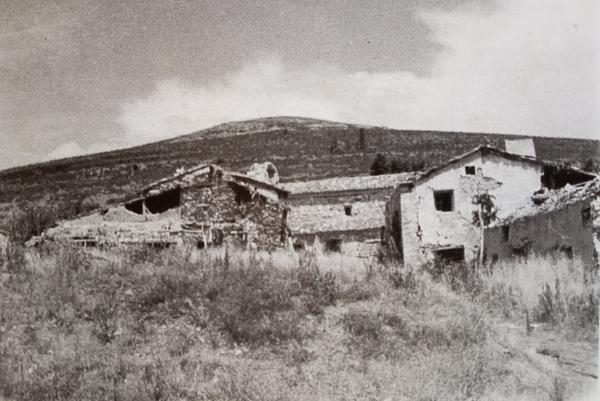 Fraguas en su primer año de abandono, en 1970.
