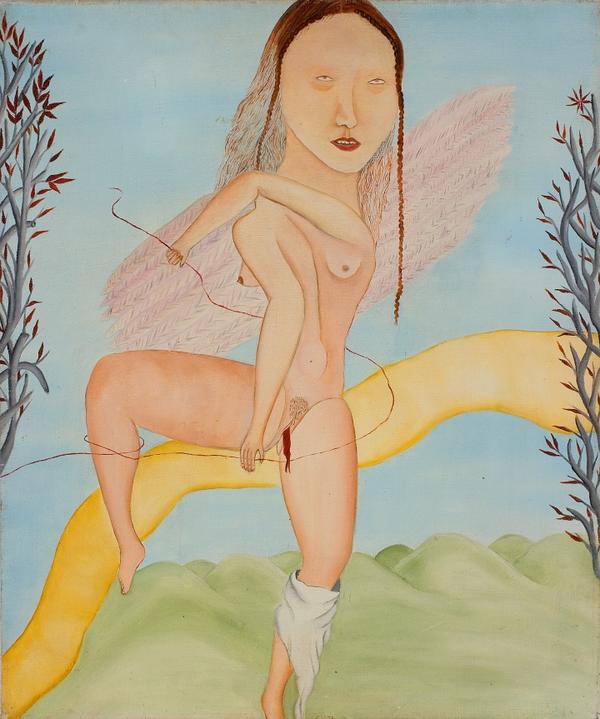 ‘Ángel de la menstruación’, de Cecilia Vicuña