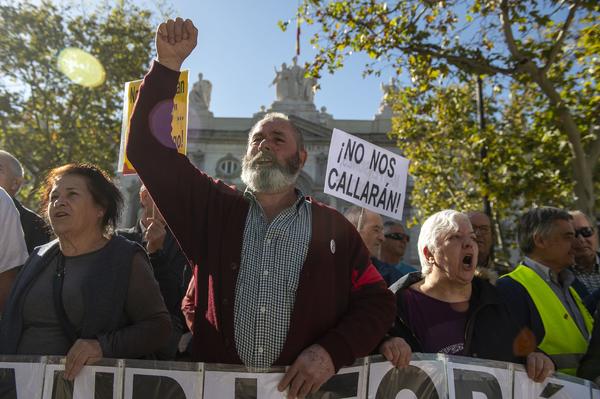 Escrache de la PAH en el Tribunal Supremo, Madrid