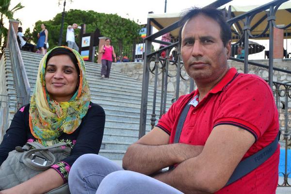 Rafia y Mohamed