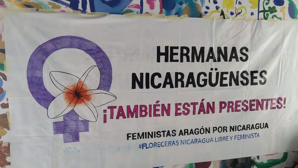 Feministas Aragón por Nicaragua