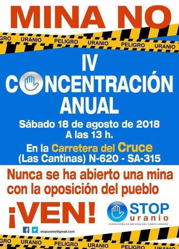 IV concentración Stop Uranio