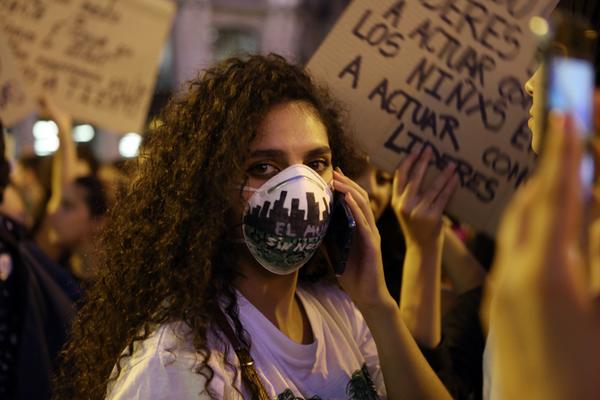 Manifestación por el clima en Madrid. Elvira Megías 