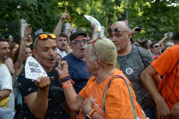 Protesta contra Ciudadanos orgullo 2019 2