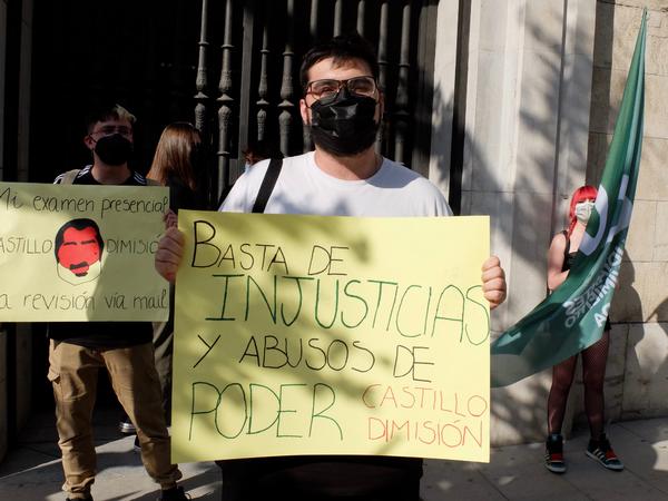 Concentración estudiantes Andalucía 7