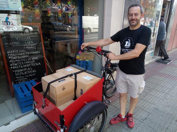 Reparto Ciclo logistica Logroño 01