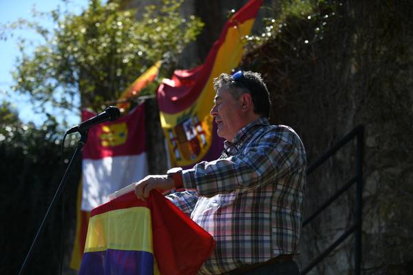 José María González, de la Asociación de Familias de Represaliados en Valdenoceda