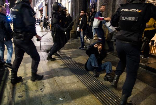 Manifestación antifascista Madrid - 9