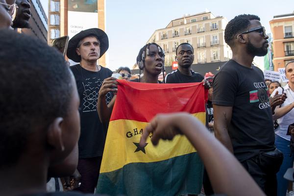 Concentración Callao masacre melilla - 13