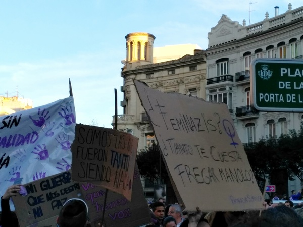 ¿Feminazis? ¿Tanto te cuesta fregar Manolo?