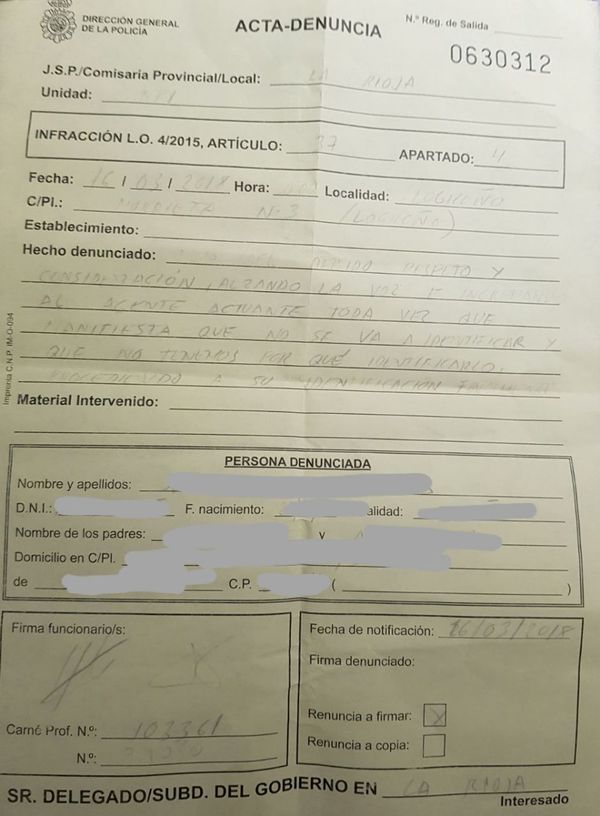 Multa a José Urbaneja