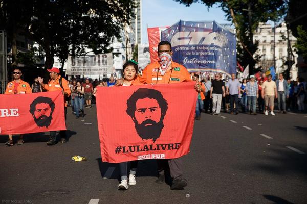 Protesta en Buenos Aires contra el encuentro del G20, el 30 de noviembre de 2018 -Lula da silva