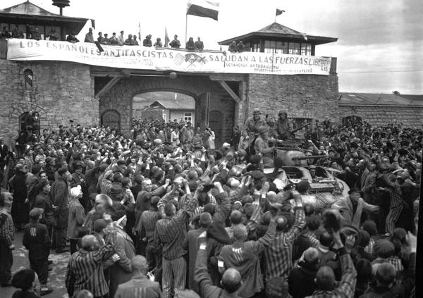 Liberación del campo de Mauthausen