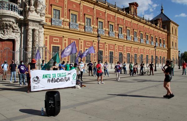 Concentración estudiantes Andalucía 3