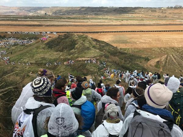 Mina de carbón de Hamach (Alemania) el 5 de noviembre de 2017.