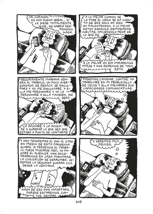 Page from the comic 'Dog biscuits', by Alex Graham (3)