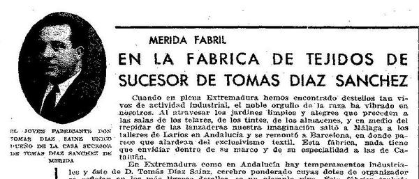 Fabrica de tejidos