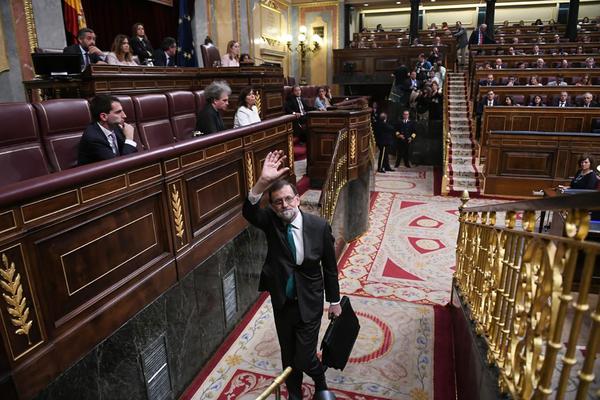 Mariano Rajoy Moción de censura Congreso 2