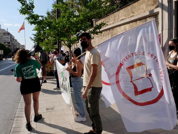 Concentración estudiantes Andalucía 8