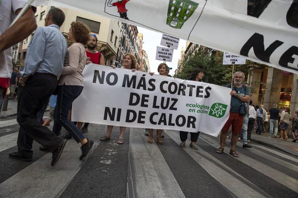 Manifestación de la PAH en Madrid IX
