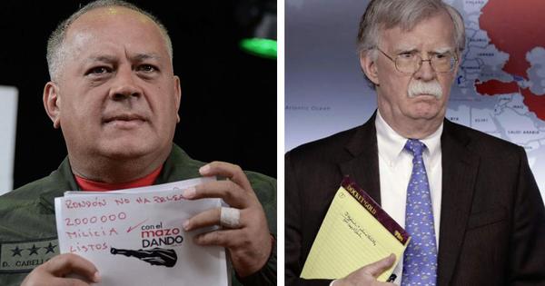 Diosdao y John Bolton