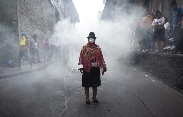 Protestas en Ecuador