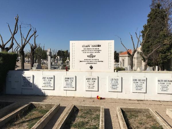 Mausoleo de la Legión Cóndor en el cementerio de La Almudena