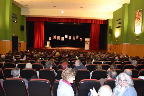 Festival Mondoc, sala de projeccions.