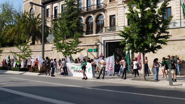 Concentración estudiantes Andalucía 6