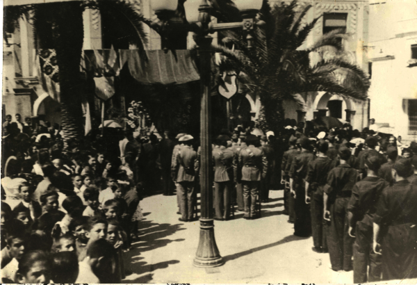 El ejército golpista y la Guardia civil en Montijo durante la guerra
