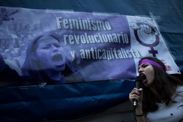 Huelga feminista 8 de Marzo Edu Leon