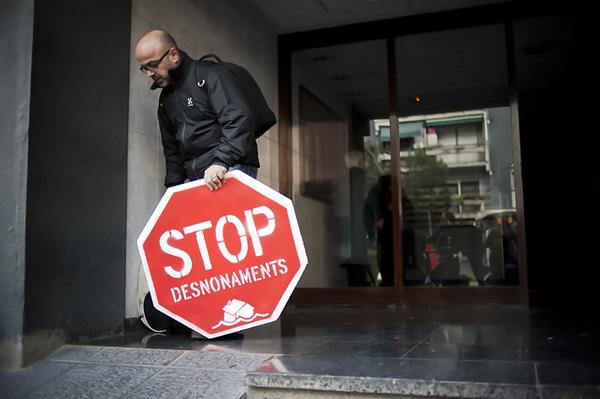Desahucio paralizado Barcelona