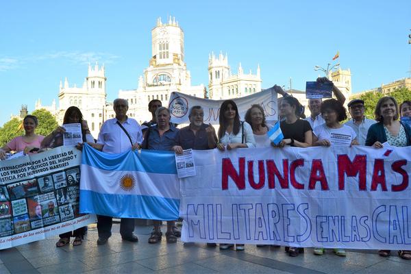 nunca mas argentina madrid