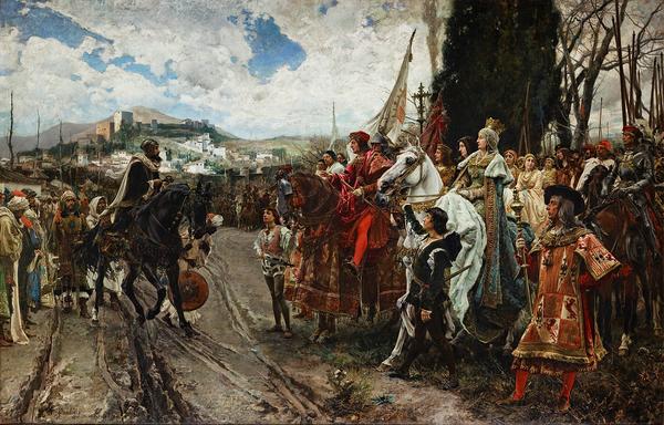 "La Rendición de Granada" Pradilla