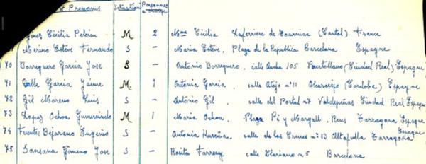 Españoles del Didier y 5