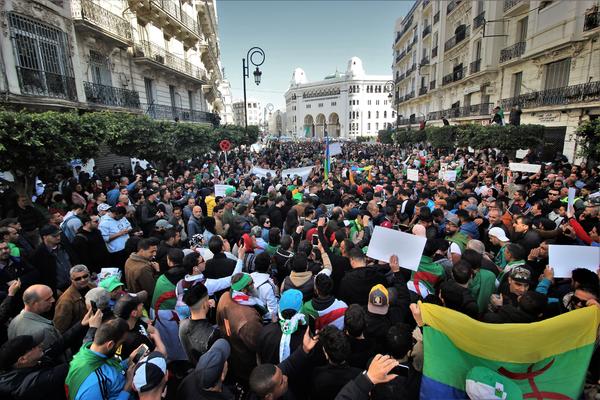 Aniversario Hirak Argelia 1