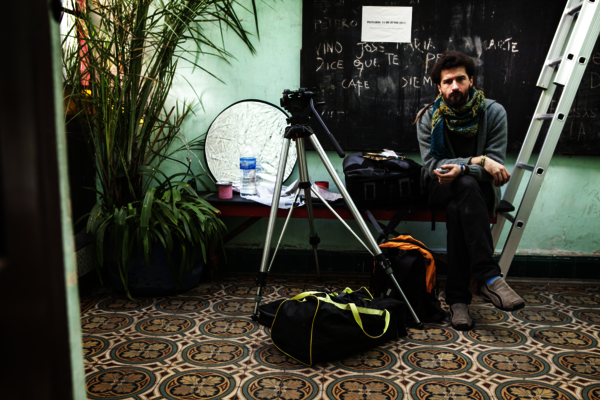 Le réalisateur du documentaire, Sergio Montero, à Buenos Aires