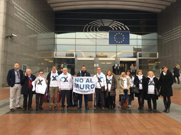 Plataforma Soterramiento Murcia Bruselas 8 noviembre