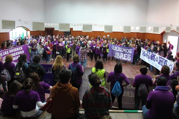 Marcha feminista Bornos 17