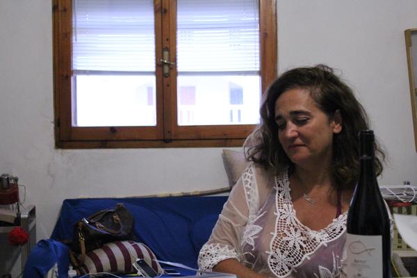 Matilde Montinaro en su casa en la región de Puglia (Italia)
