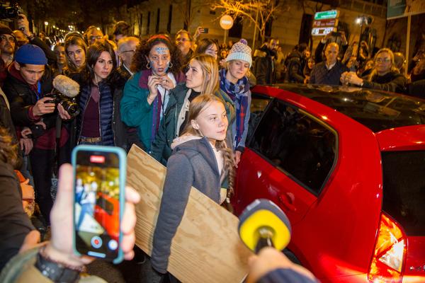 mani cop 9 Greta Thunberg madrid