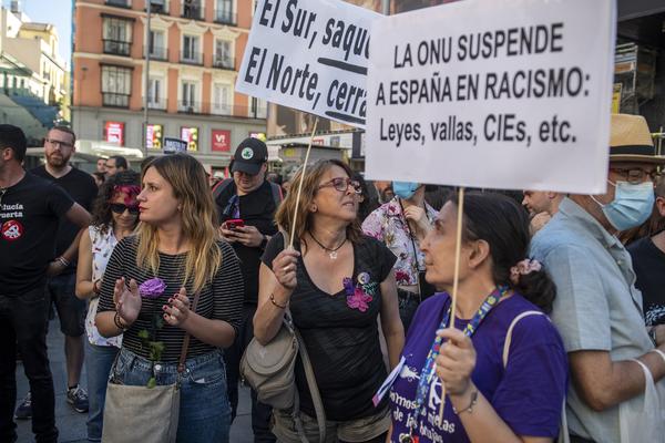 Concentración Callao masacre melilla - 3